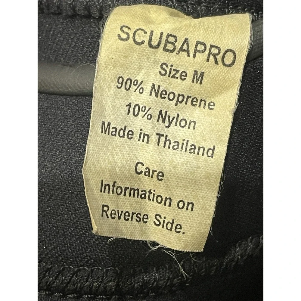 SCUBAPRO S-Tek 7mm Wetsuit Medium Full Body Scuba Diving Suit Zippered Ankle